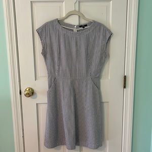 Uniqlo Seersucker Boat Dress